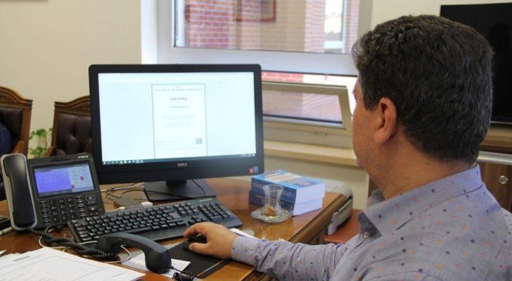 DPÜSEM sertifikalarıyla DPÜ’de e-devlet’te G5