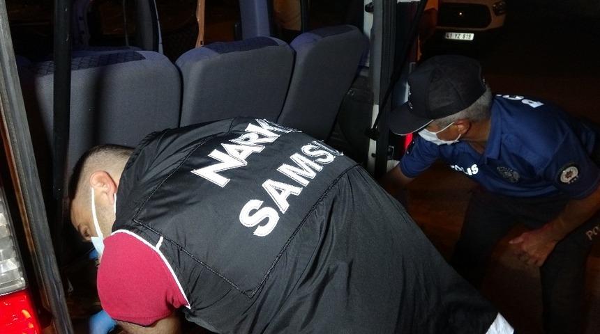 Samsun&rsquo;da şok narkotik uygulaması