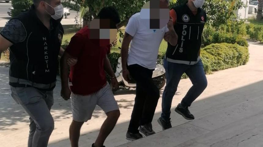 S&ouml;ke&rsquo;den Milas&rsquo;a uyuşturucu sevkiyatını polis &ouml;nledi