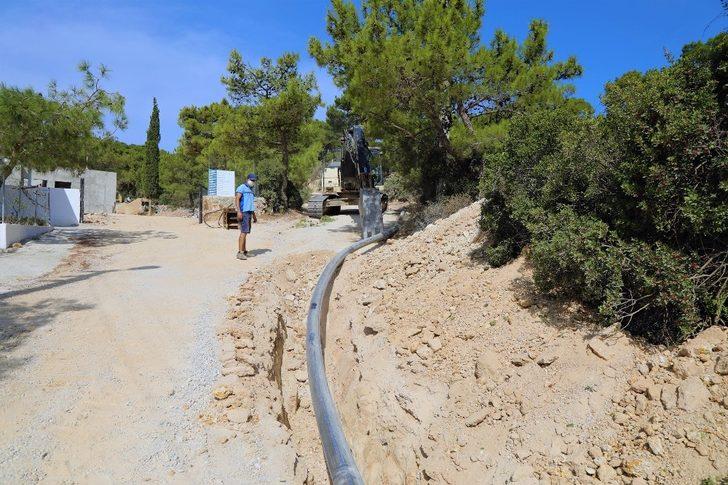 Bodrum Dağbelen’in su sorunu çözülüyor G3