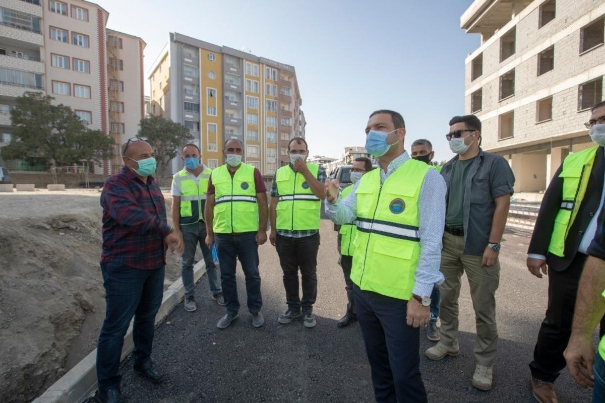 Başkan Vekili Aslan il&ccedil;edeki &ccedil;alışmaları inceledi