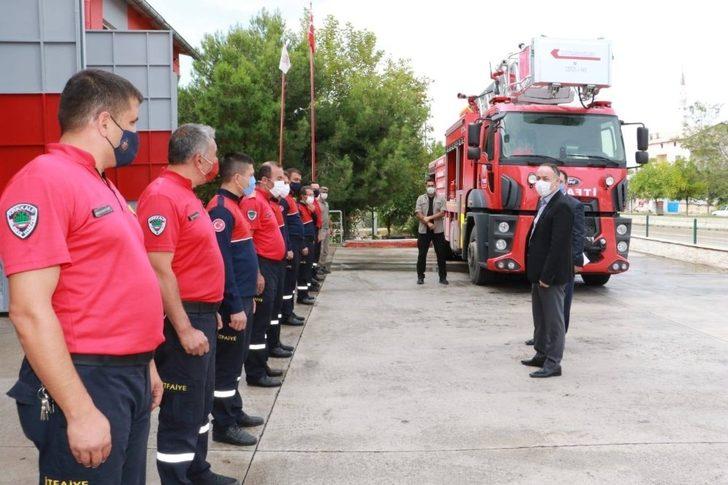 Kırıkkale Belediyesine 1,5 milyonluk itfaiye aracı hibe edildi G1