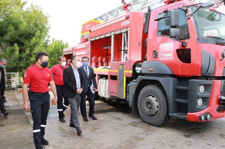 Kırıkkale Belediyesine 1,5 milyonluk itfaiye aracı hibe edildi G2