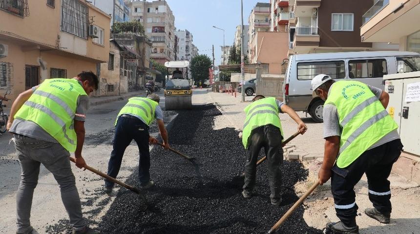 Toroslar&rsquo;da yol bakım &ccedil;alışmaları