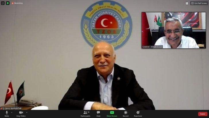 Bayraktar, Amasya’daki ziraat odalarının taleplerini dinledi G3