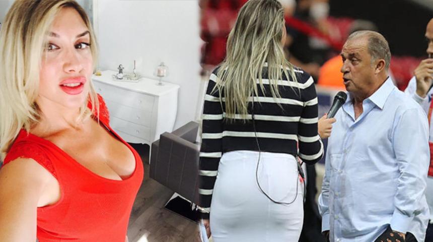 Hajduk TV spikeri Mirte Surjak, Galatasaray maçına damga vurdu!