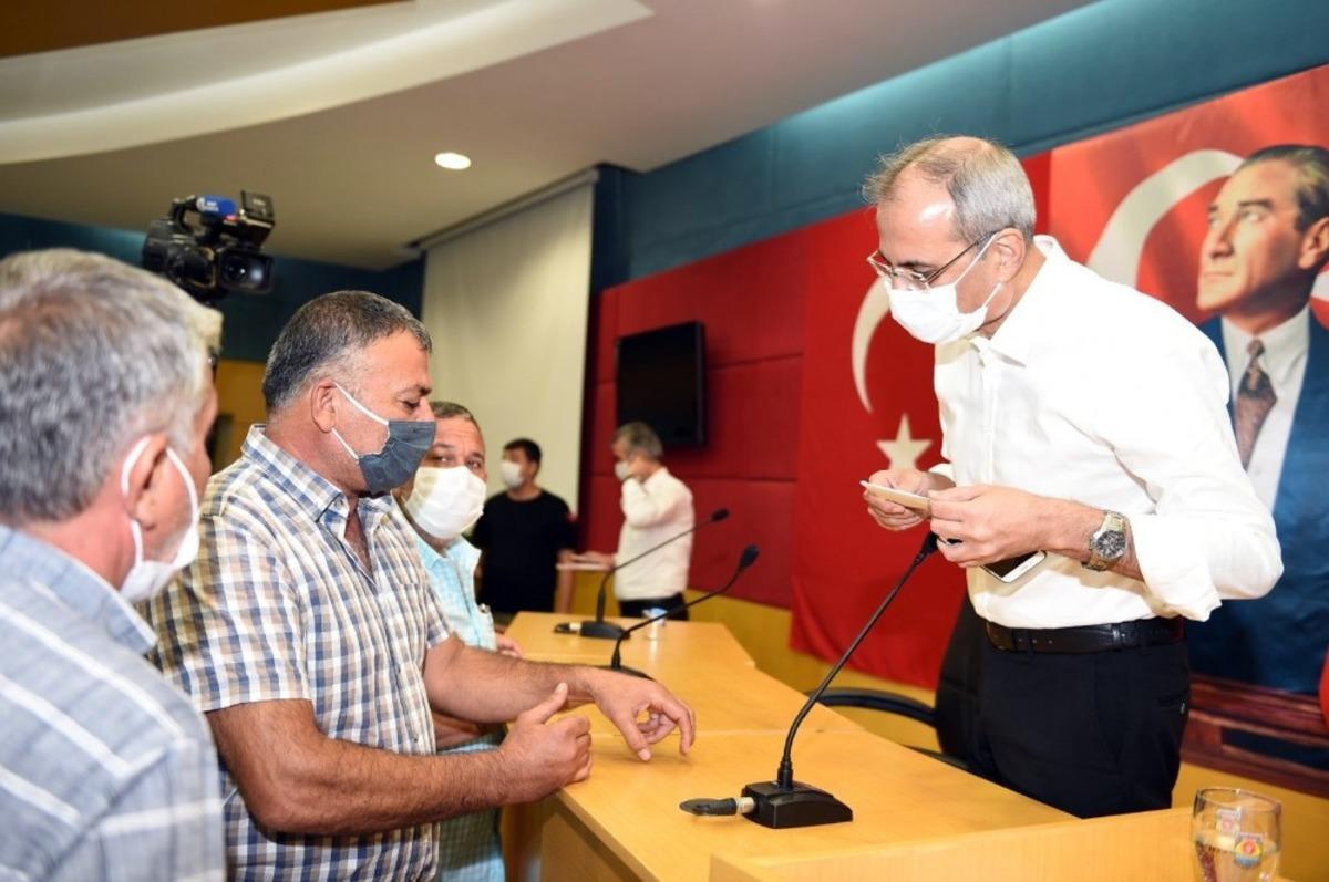 Başkan Bozdoğan, muhtarların talep ve sorunlarını dinledi