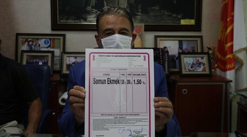 Malatya&rsquo;da somun ekmeğine zam