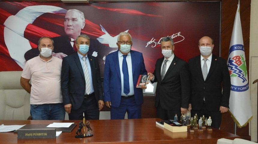 Saadet Partisi&rsquo;nden Başkan Posbıyık&rsquo;a ziyaret