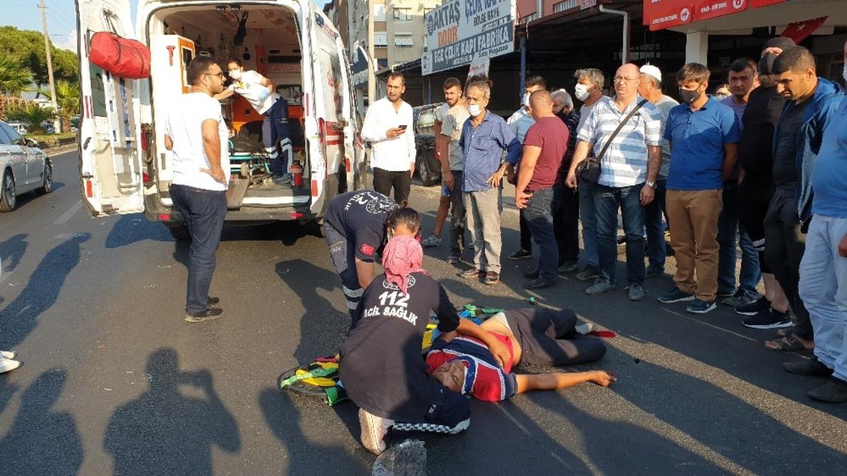 Nazilli&rsquo;de trafik kazası: 1 yaralı