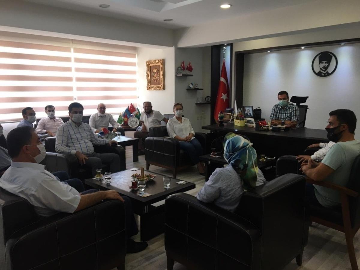 Başkan Bilgili ve Kaymakam G&uuml;r&ccedil;am, yangın sonrası yapılanları masaya yatırdı