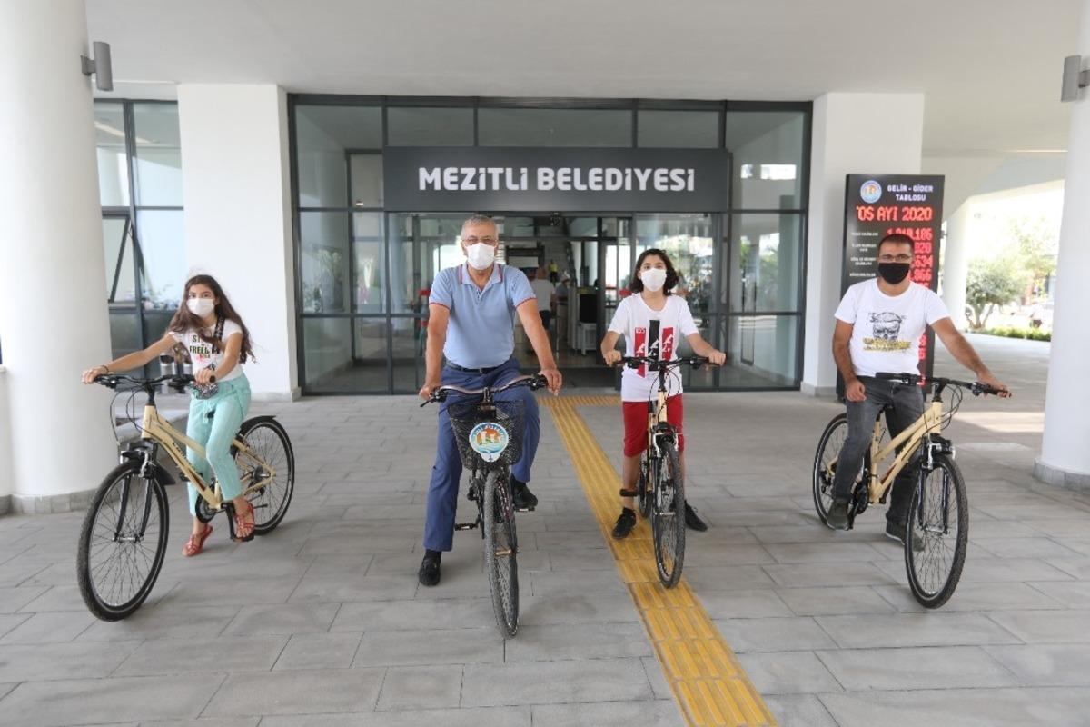 Bisiklet &ccedil;ekilişinde kazananlar belli oldu