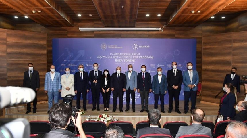 Bismil &Ouml;zel Eğitim Mesleki Eğitim Merkezi projesi Bakan Varank himayesinde imzalandı