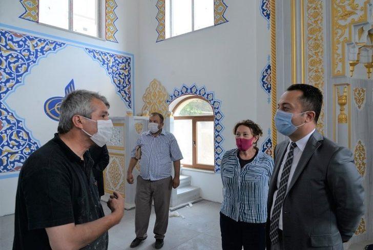 Bir hayırsever tarafından yaptırılan camide sona gelindi G3