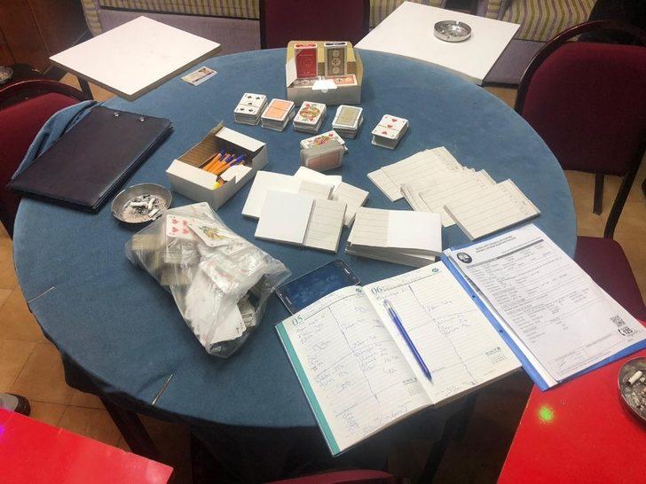 Kumarhaneye çevrilen eve baskın G1