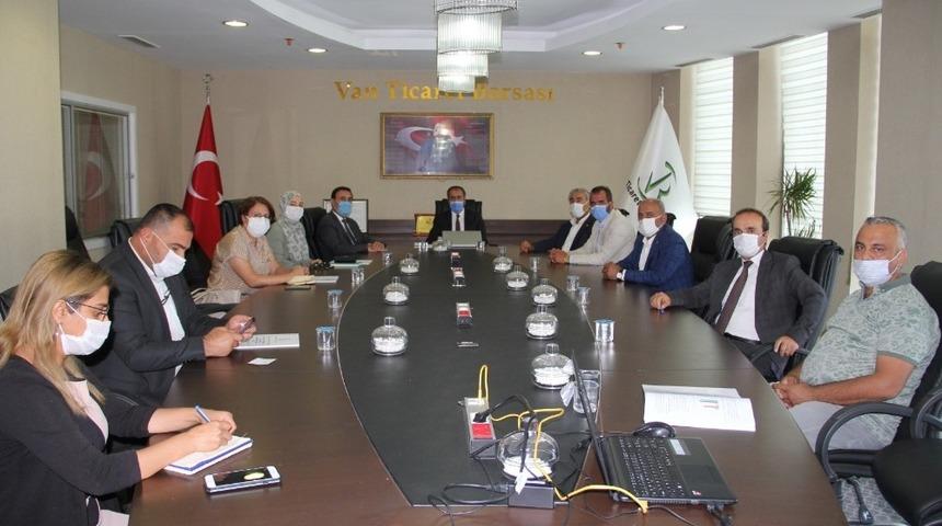 VANTB ve Van YY&Uuml; arasında iş birliği toplantısı yapıldı