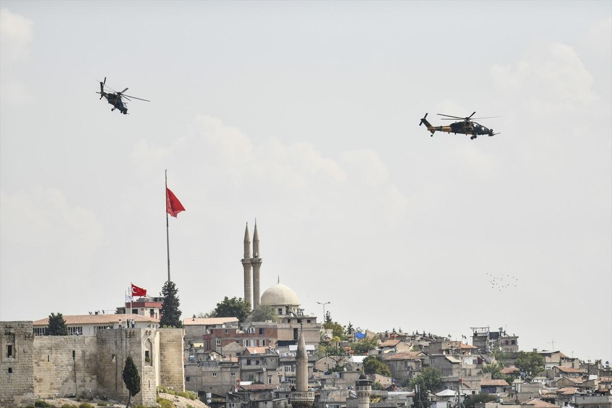 TEKNOFEST 2020'nin 3. g&uuml;n&uuml;nde g&ouml;steri u&ccedil;uşları yapıldı