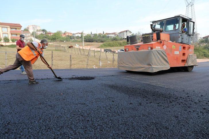 İzmit Belediyesinden Alikahya’da 8 sokakta birden asfalt mesaisi G3