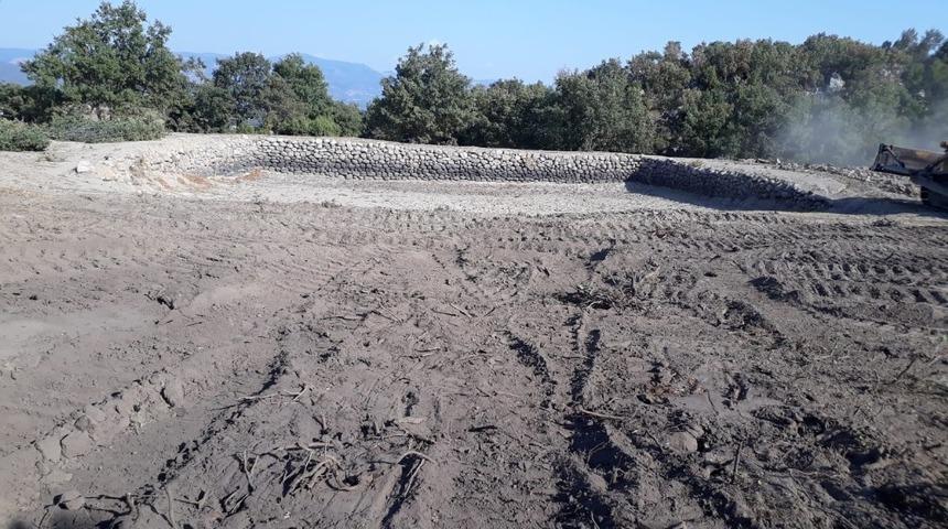 Akhisar Yaykın Göleti bakıma alındı