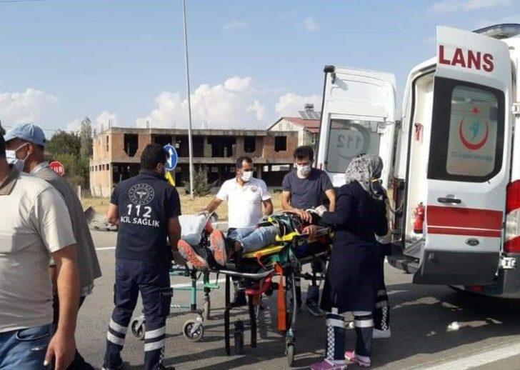 Elazığ’da trafik kazası:2 yaralı G3