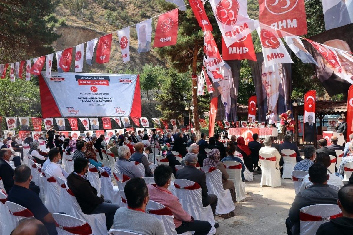 G&uuml;m&uuml;şhane MHP kongresi yapıldı