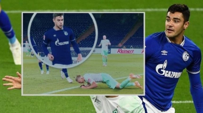 Ozan Kabak rakibine tükürdü iddiası