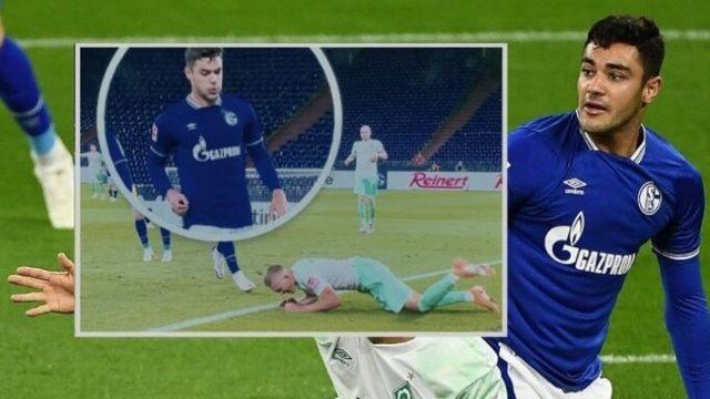 Ozan Kabak rakibine tükürdü iddiası