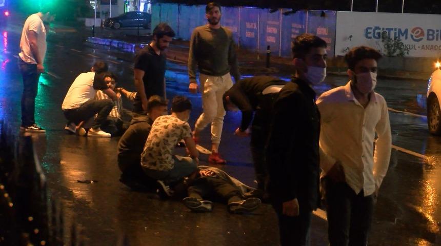 Sarıyer Maslak'ta zincirleme kaza:  6 yaralı