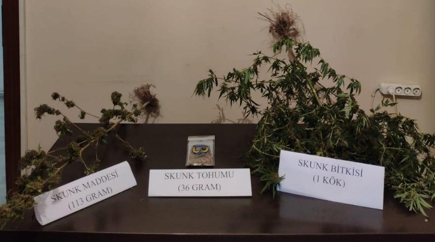 Kars&rsquo;ta uyuşturucu madde ele ge&ccedil;irildi