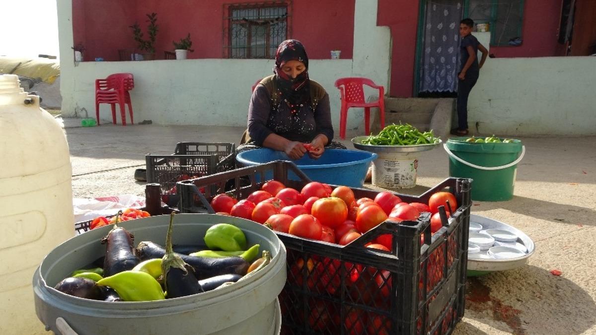 (&Ouml;zel) Muş&rsquo;ta kışlık konserve hazırlığı