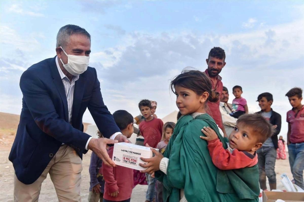 Ankara B&uuml;y&uuml;kşehir Belediyesinden mevsimlik iş&ccedil;ilere hijyen desteği