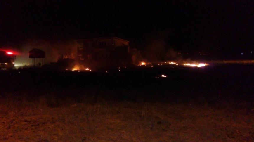 Tekirdağ’da korkutan yangın