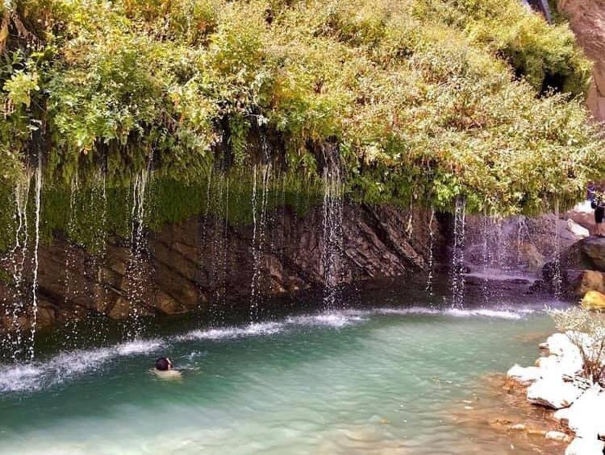 Doğa harikası Sineber Şelalesi ziyaret&ccedil;ilerini bekliyor