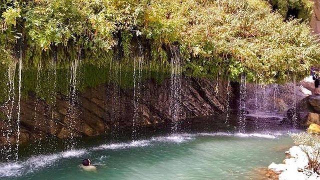 Doğa harikası Sineber Şelalesi ziyaretçilerini bekliyor