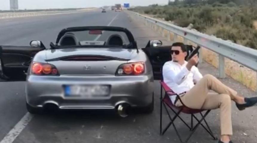 Antalya'daki silahlı magandaya bin 294 TL ceza