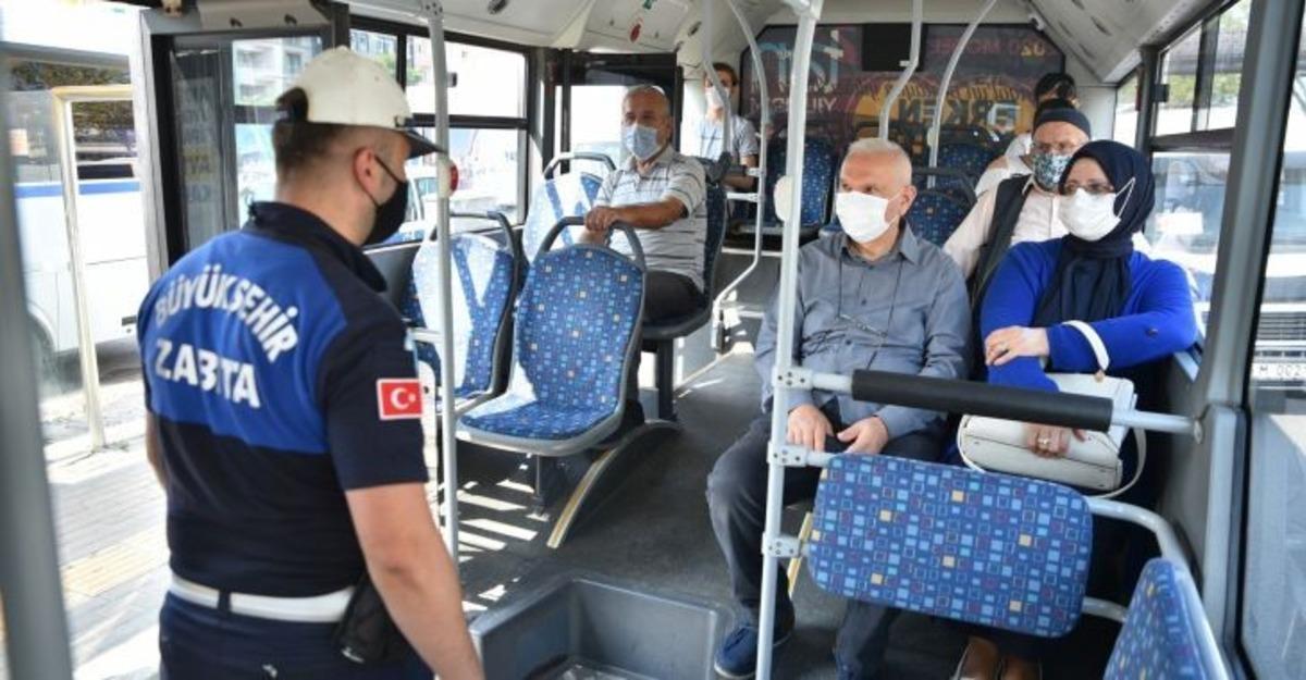 Bursa&rsquo;da zabıtalar korona denetimi yaptı