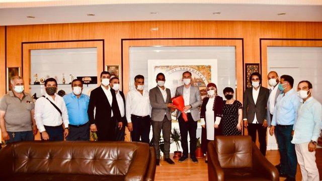 Milli Beka Hareketi’nden Başkan Taban’a ziyaret