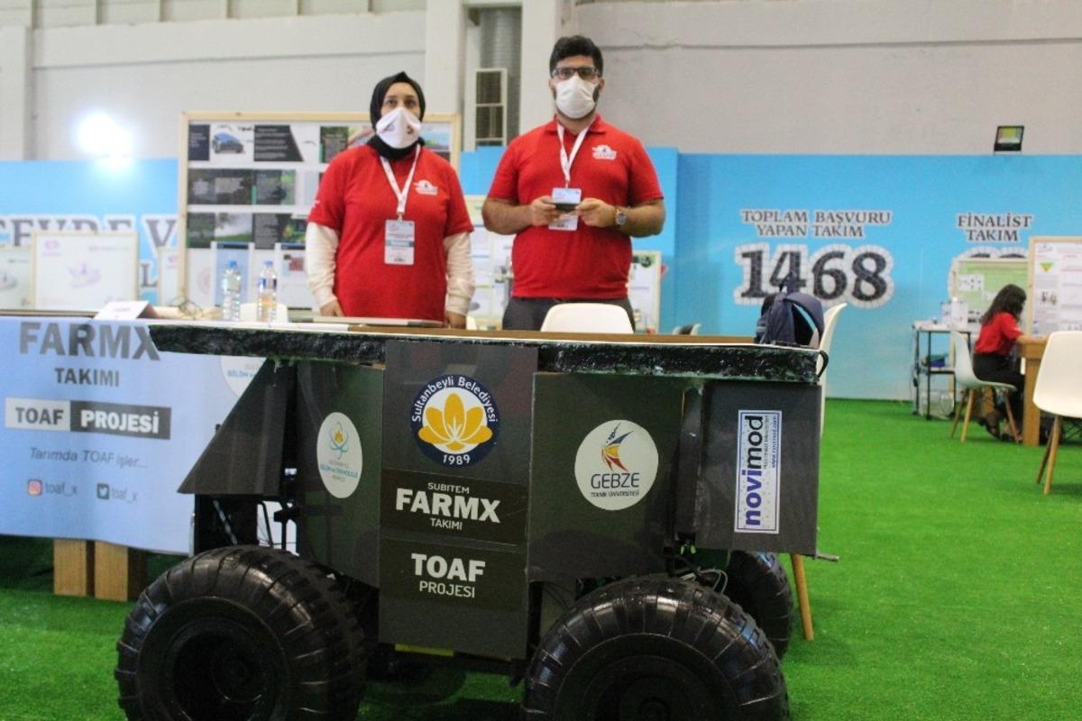 Sultanbeyli Belediyesi "TOAF" takımı Teknofest&rsquo;te dikkat &ccedil;ekti