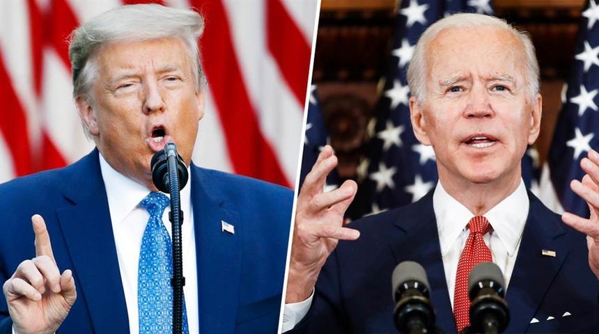 Trump ilk canlı yayın tartışması &ouml;ncesi rakibi Biden'a doping testi yapılmasını istedi