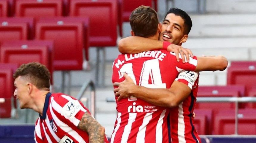 Atletico Madrid ve Luis Suarez'den La Liga'ya muhteşem başlangıç