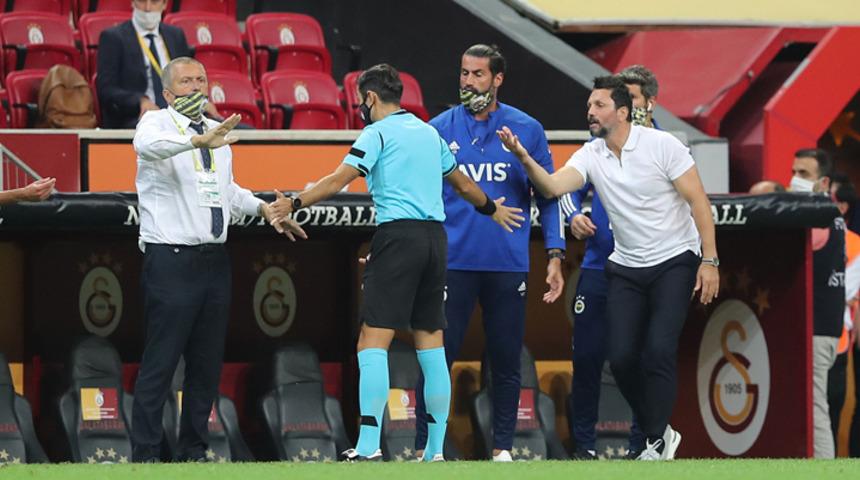 Galatasaray-Fenerbah&ccedil;e derbisinde 12 sarı kart &ccedil;ıktı!