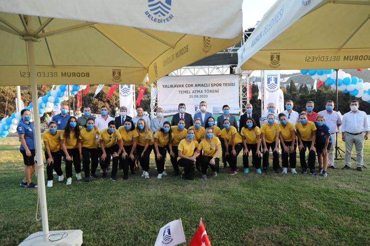 Yalıkavak Çok Amaçlı Spor Tesisi temel atma töreni düzenlendi G2