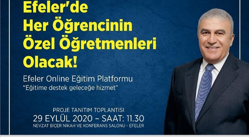 Dijital Eğitim Platformu ’Efeders.tv’ ilgi odağı oldu