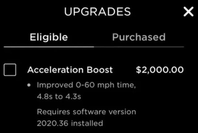 Tesla Model Y güncellemesi
