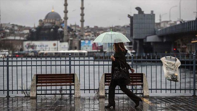 İstanbul'da alarm! Kuvvetli sağanak ve hava sıcaklıklarında ani düşüşbekleniyor