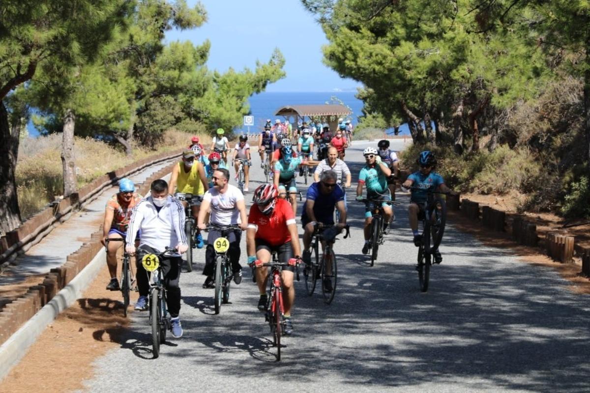 Milli Park&rsquo;ta bisiklet turu d&uuml;zenlendi