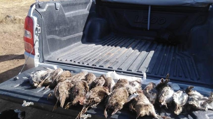 Usuls&uuml;z avlanan 4 avcıya yasal işlem