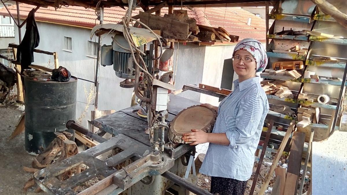 &Ccedil;&uuml;r&uuml;m&uuml;ş ağa&ccedil;ları sanata d&ouml;n&uuml;şt&uuml;r&uuml;yor