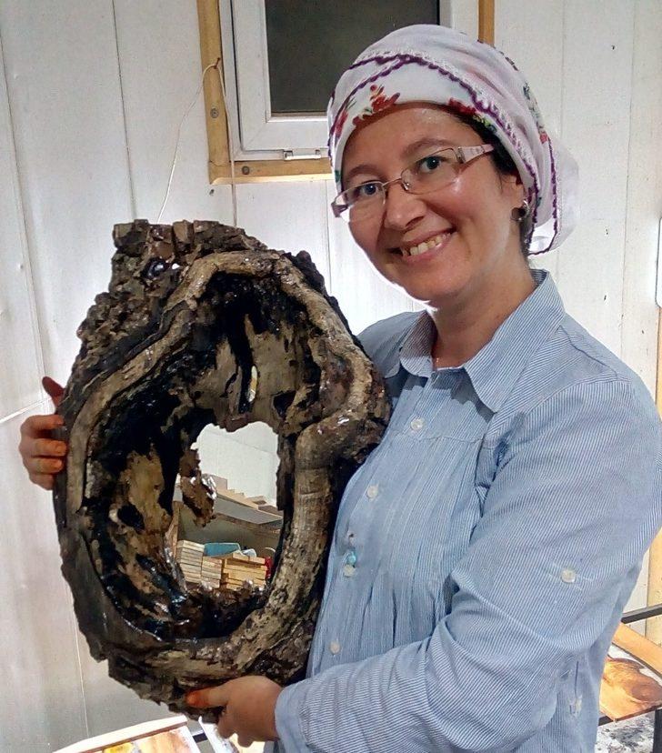 Çürümüş ağaçları sanata dönüştürüyor G3