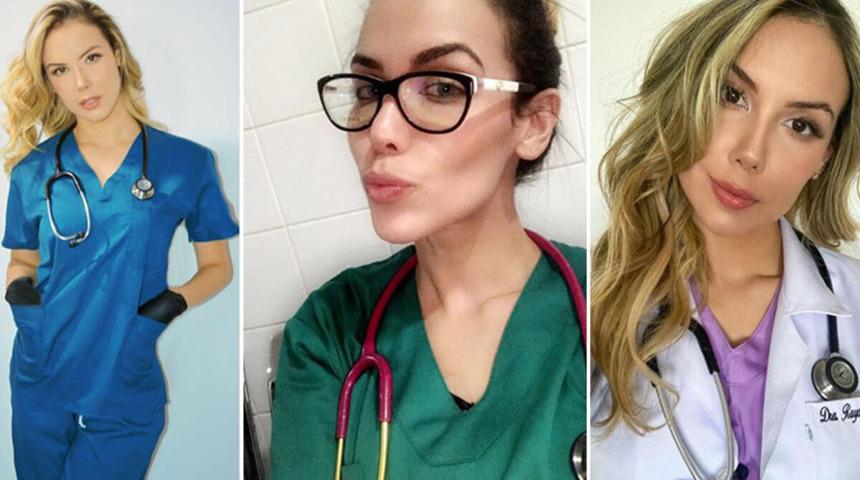 Gen&ccedil; Doktor Rayane Laura Souza, Miss Bum Bum yarışmasına katılınca kariyeri alt&uuml;st oldu 